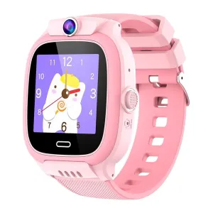 1.44 Inch 4G Video Call Waterproof Smart Children Phone Watch With Sos Function