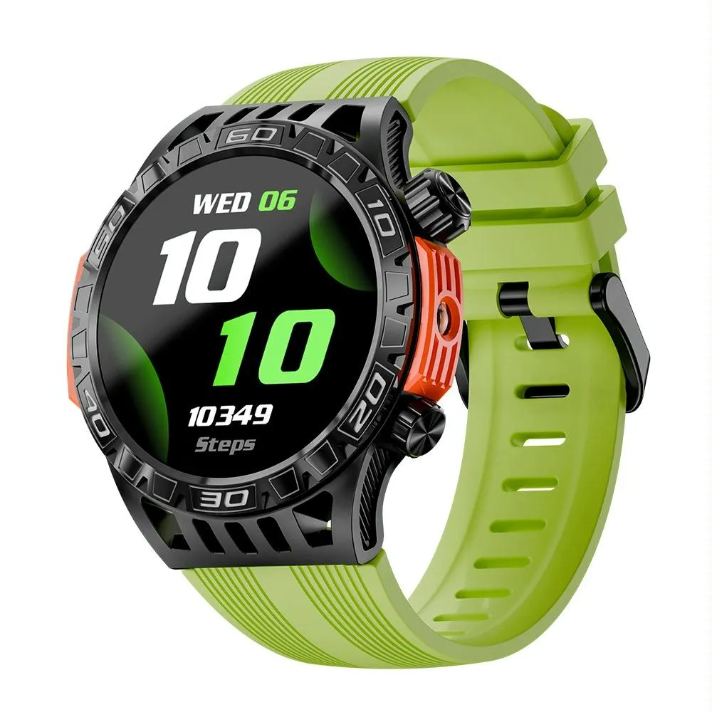 1.46 Inch Ip68 Waterproof Sos Flashlight Bluetooth Smart Watch