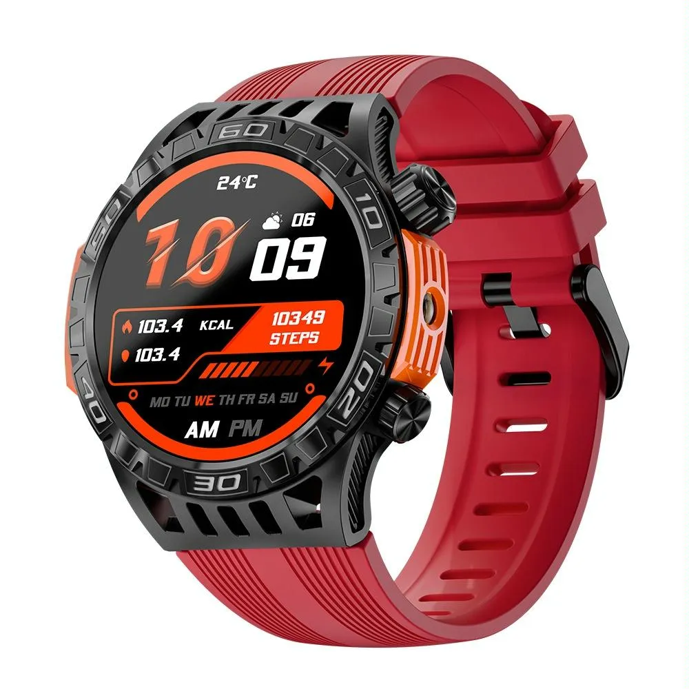 1.46 Inch Ip68 Waterproof Sos Flashlight Bluetooth Smart Watch