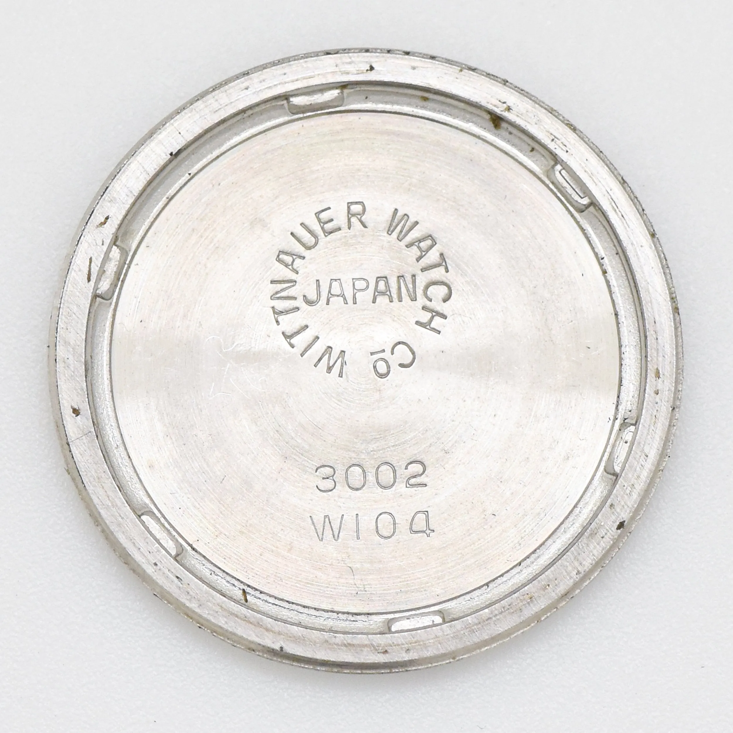 1971 Wittnauer 2000 Ladies Calendar Base Metal And Stainless Steel Watch (# 14533)