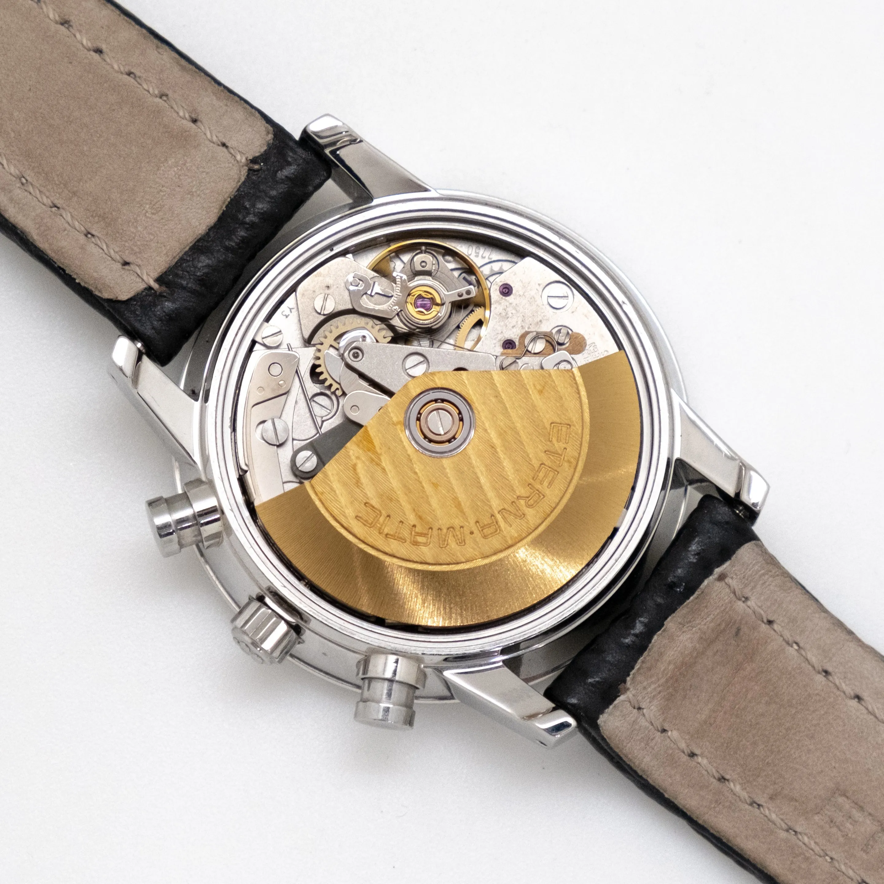 1990's era Eterna-Matic Kontiki Automatic Date Reference 674.1501.41S Stainless Steel Watch (# 14578)