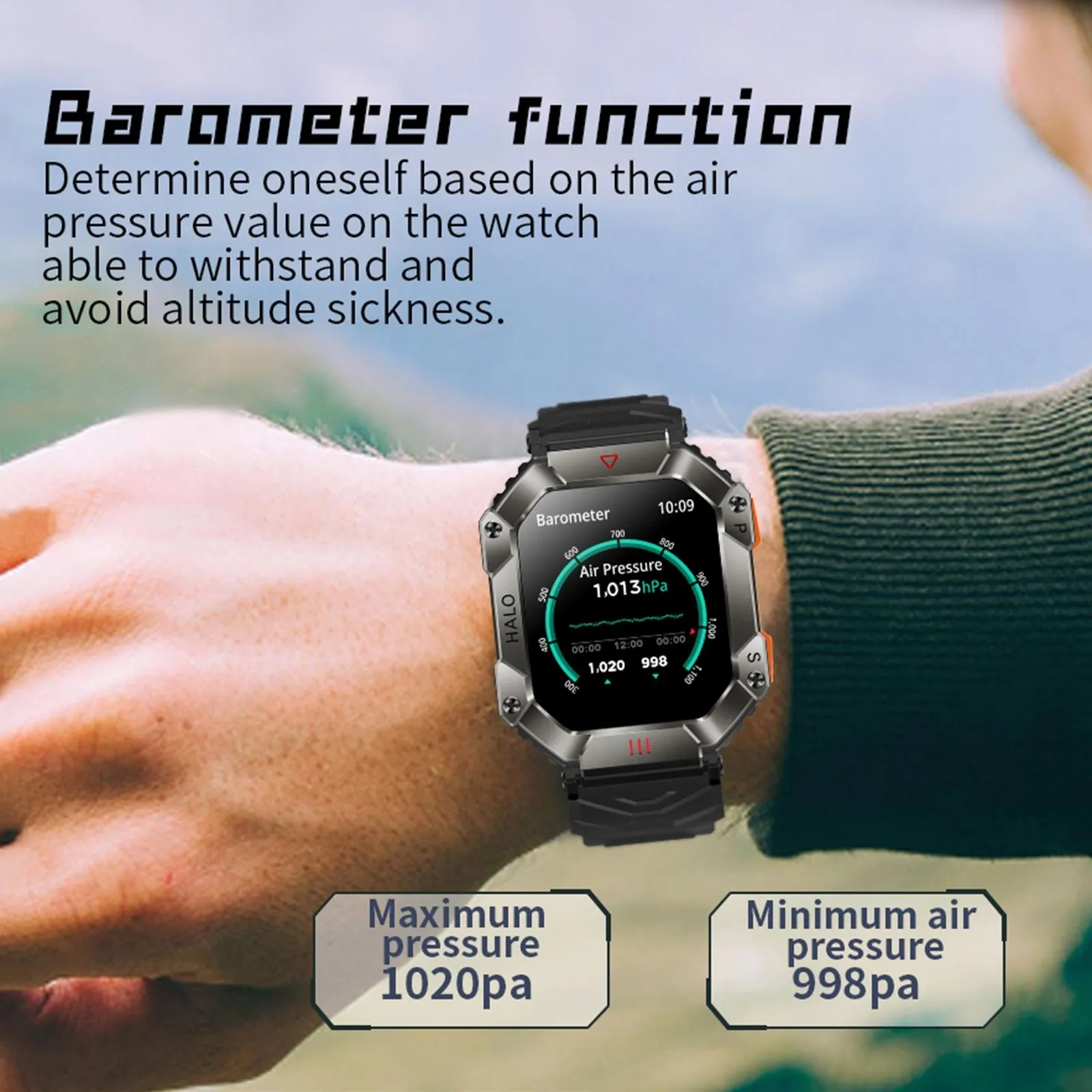 2.0 Inch Bt5.1 Ip67 Sport Smart Watch Support Bluetooth Call / Sleep / Blood Oxygen / Heart Rate / Blood Pressure Health Monitor