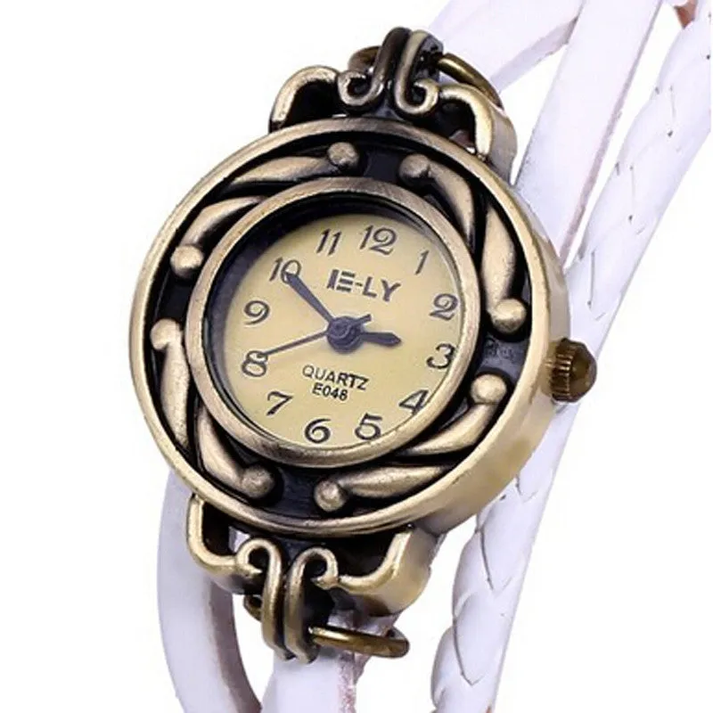 2018 Latest Women Dirls Watches Fashion Bracelet Wristwatches Laf Pendant Vintage Watches Relogios Feminino Ladies Watches