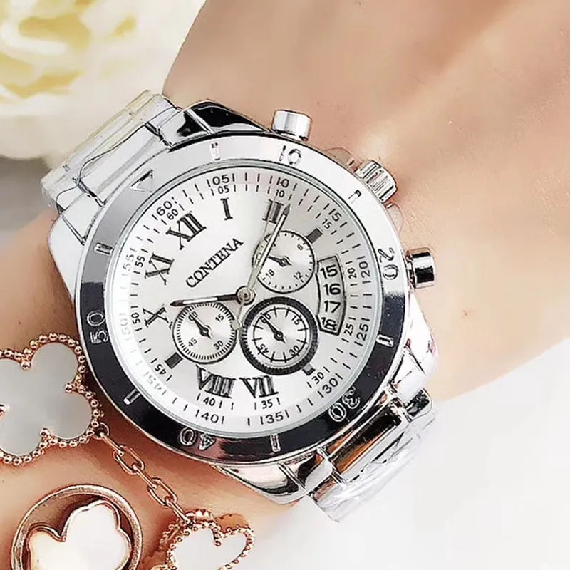 2022 Women Watches Geneva Famous Luxury Brand Fashion Gold Watches For Ladies Casual Female Quartz Watch Women's Wristwatches
