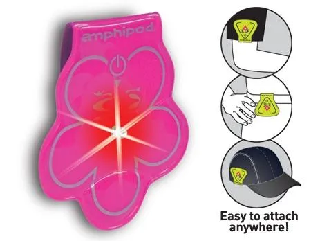 Amphipod Vizlet LED Flower Wearable Reflector (Single)