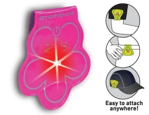 Amphipod Vizlet LED Flower Wearable Reflector (Single)