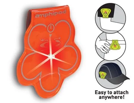 Amphipod Vizlet LED Flower Wearable Reflector (Single)
