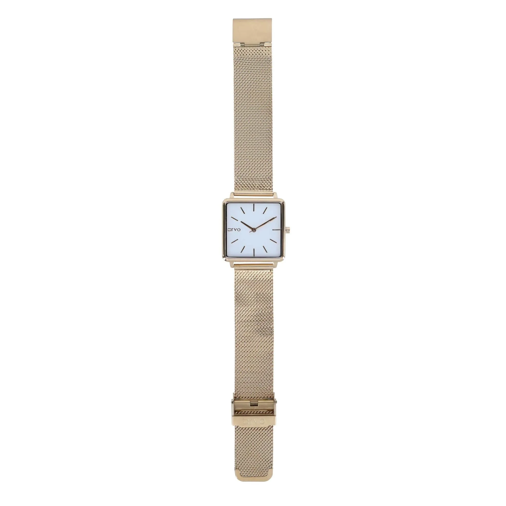 Arvo Time Squared White Dial Watch