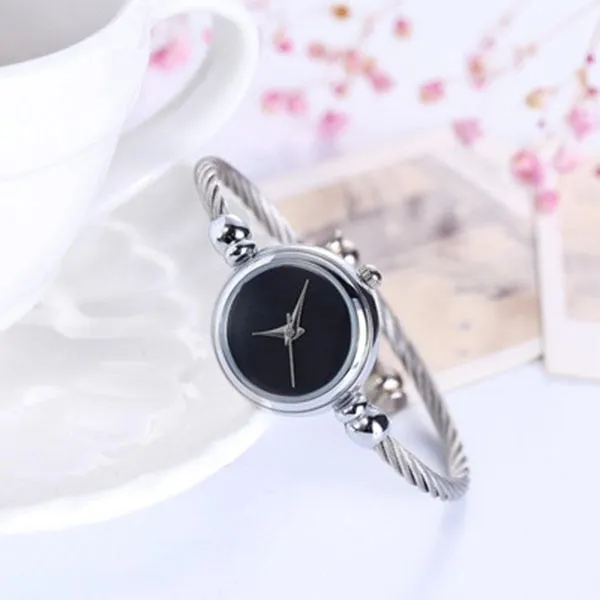 automatic watch Women Small Gold Bangle Bracelet Luxury Watches Stainless Steel Ladies Quartz Wrist watch Brand Casual Women