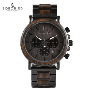 BOBOBIRD Man Watch Luxury Men&#39;s Watches For Men Quartz Wristwatches Clock Male Custom Wrist Watch Orologio Uomo Timepieces
