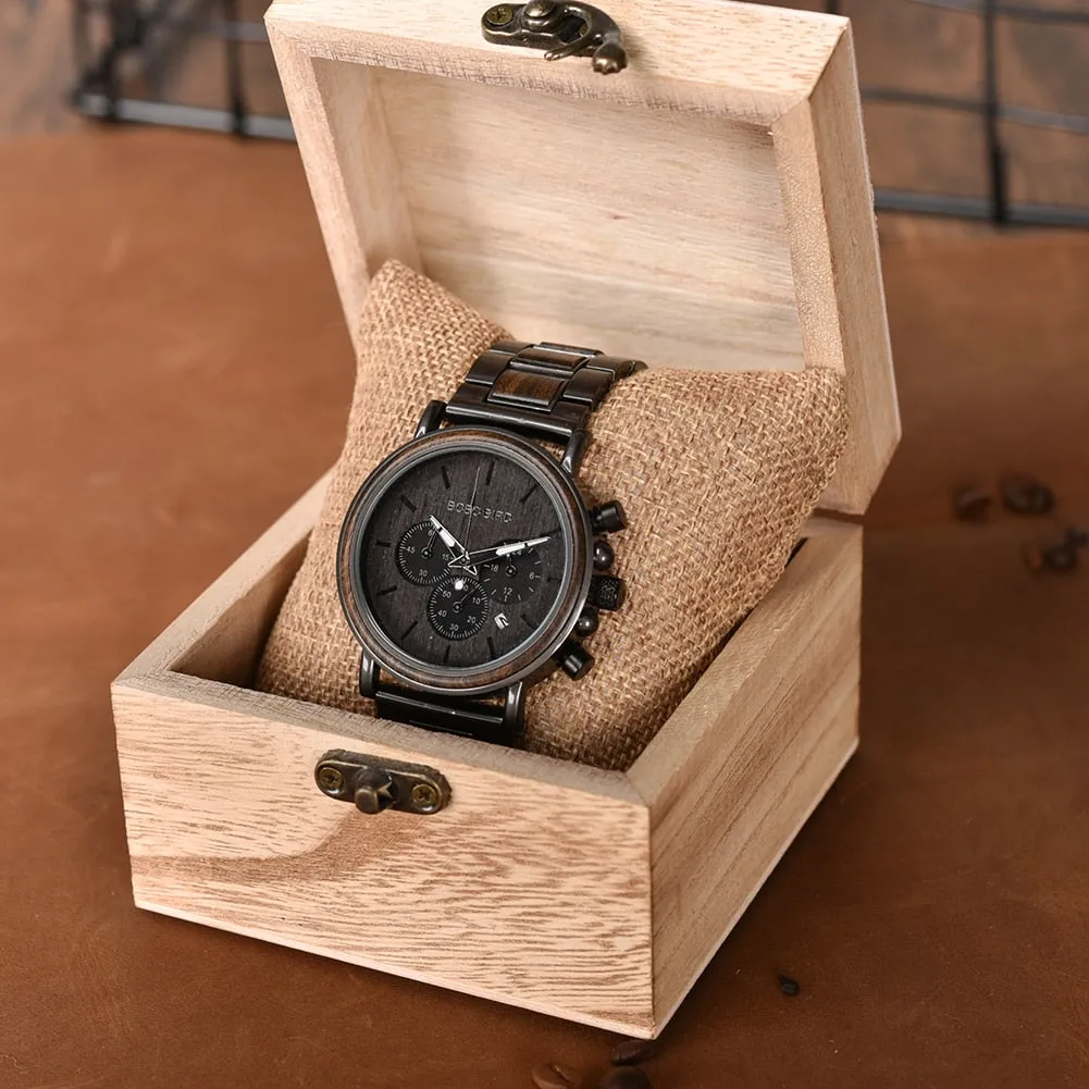 BOBOBIRD Man Watch Luxury Men&#39;s Watches For Men Quartz Wristwatches Clock Male Custom Wrist Watch Orologio Uomo Timepieces