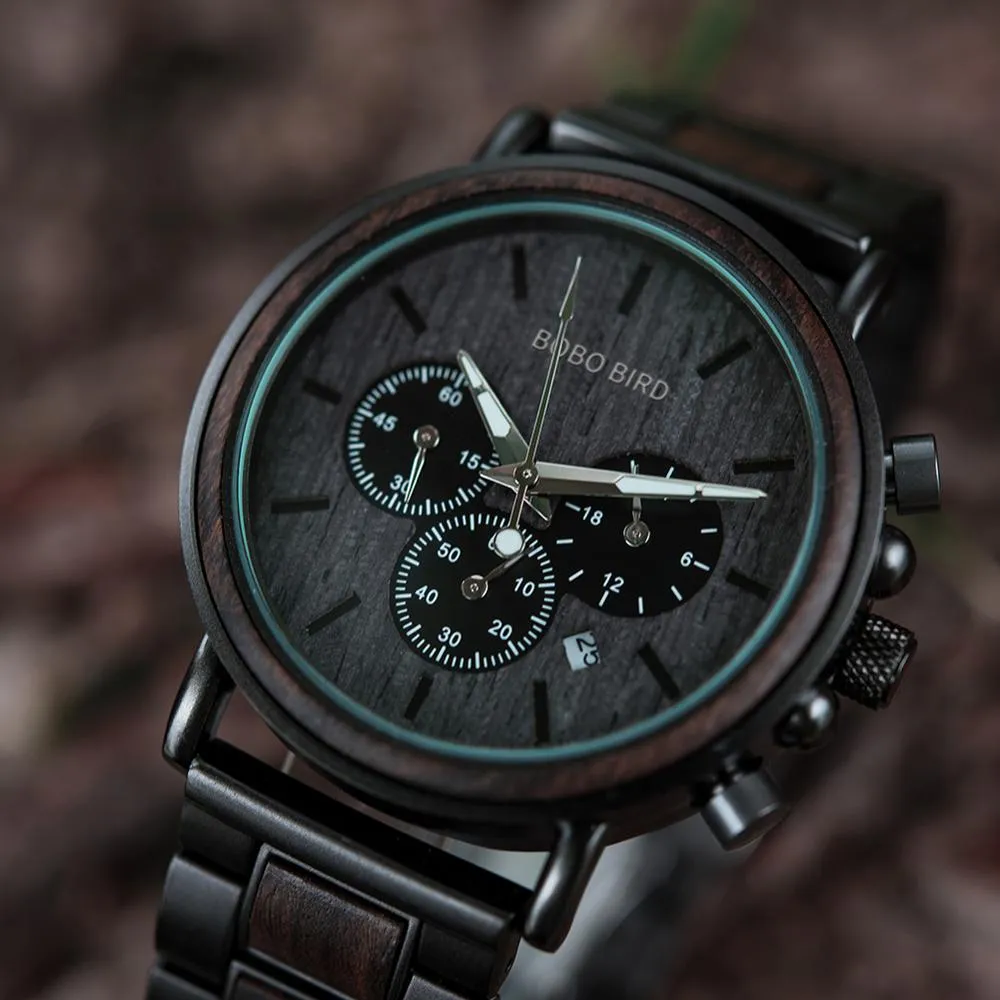 BOBOBIRD Man Watch Luxury Men&#39;s Watches For Men Quartz Wristwatches Clock Male Custom Wrist Watch Orologio Uomo Timepieces