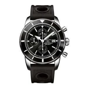BREITLING Superocean Heritage 46mm Black Strap Mens Watch A1332024/B908 201S