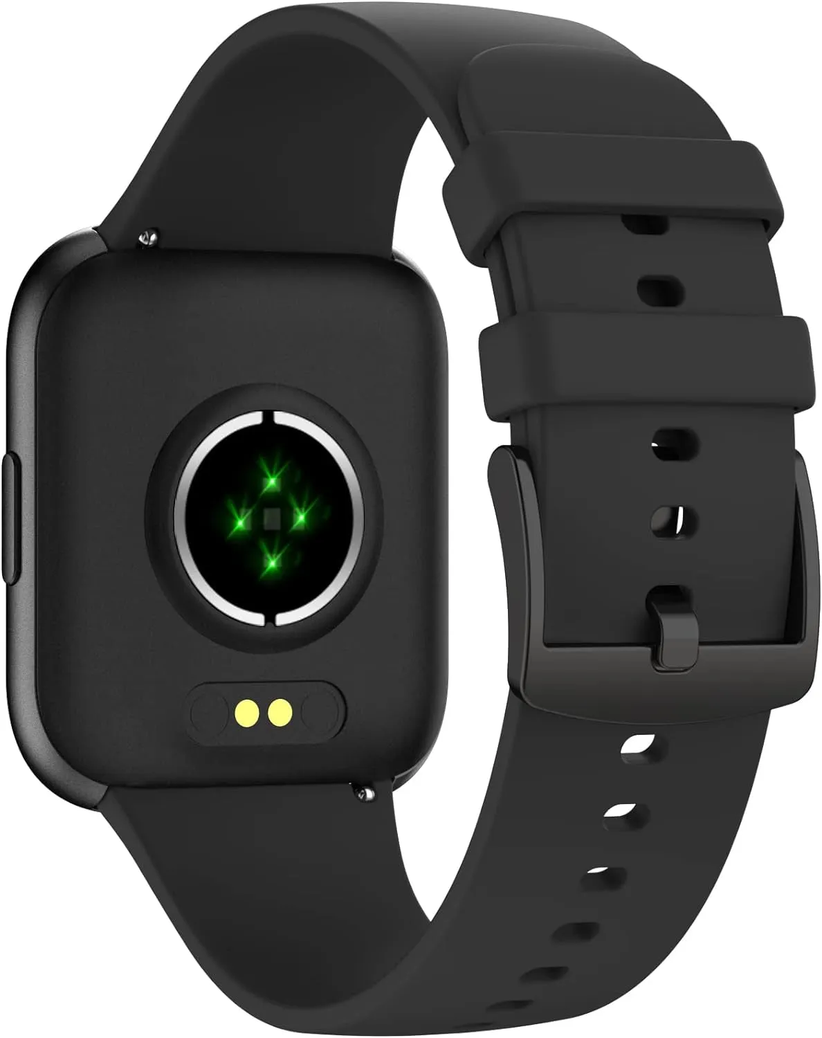 Digi24 Sm , for Android and Ios Phones,1.7'' Touch Screen, IP68 Swimming Waterproof,He Ratesleep Monitoring Fitness Tracker, with Siliconeprotector,Smes Men Women -Black, 1.7 * 1.4 0.3