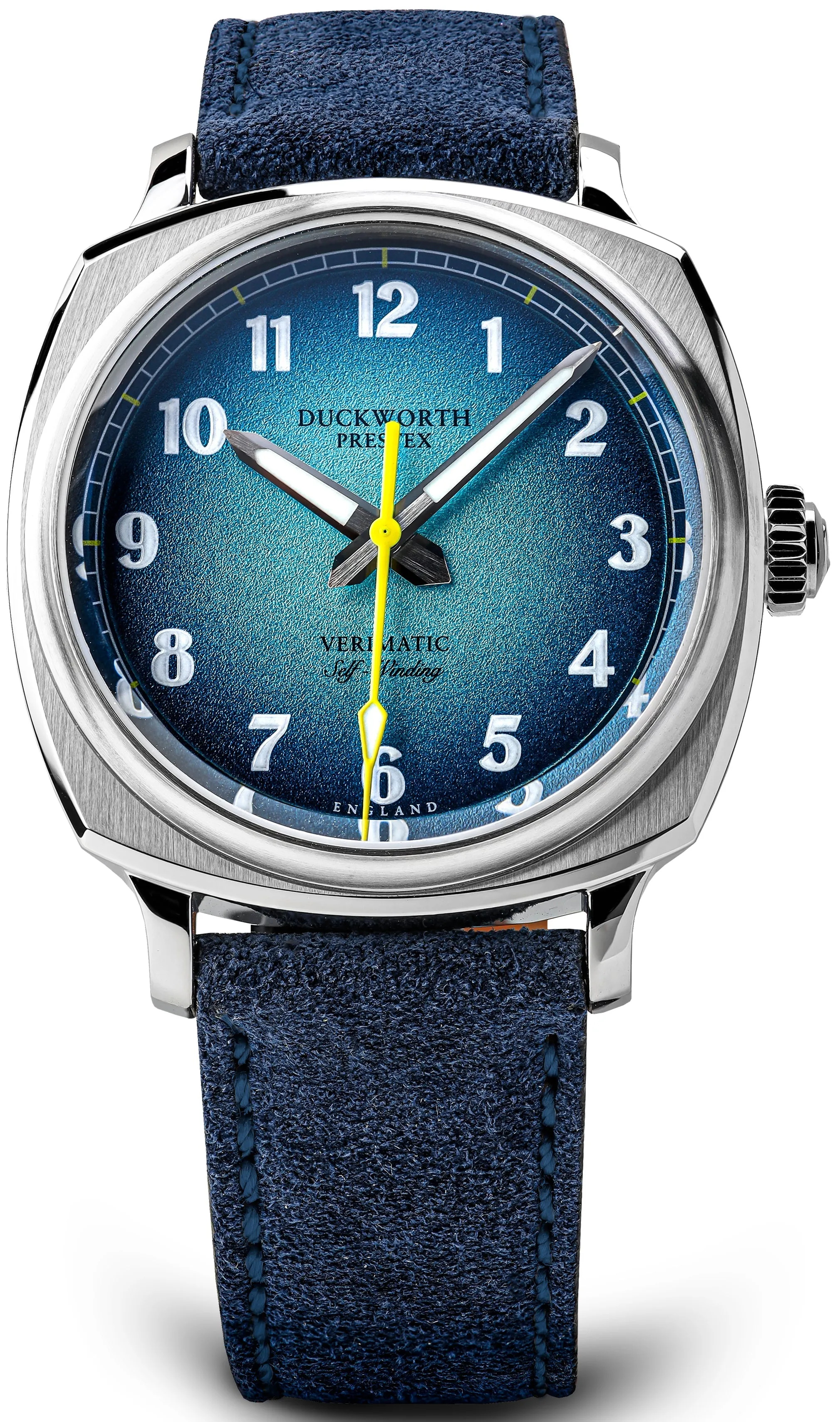 DP Watch VeriMTic Blue Fume Blue Suede