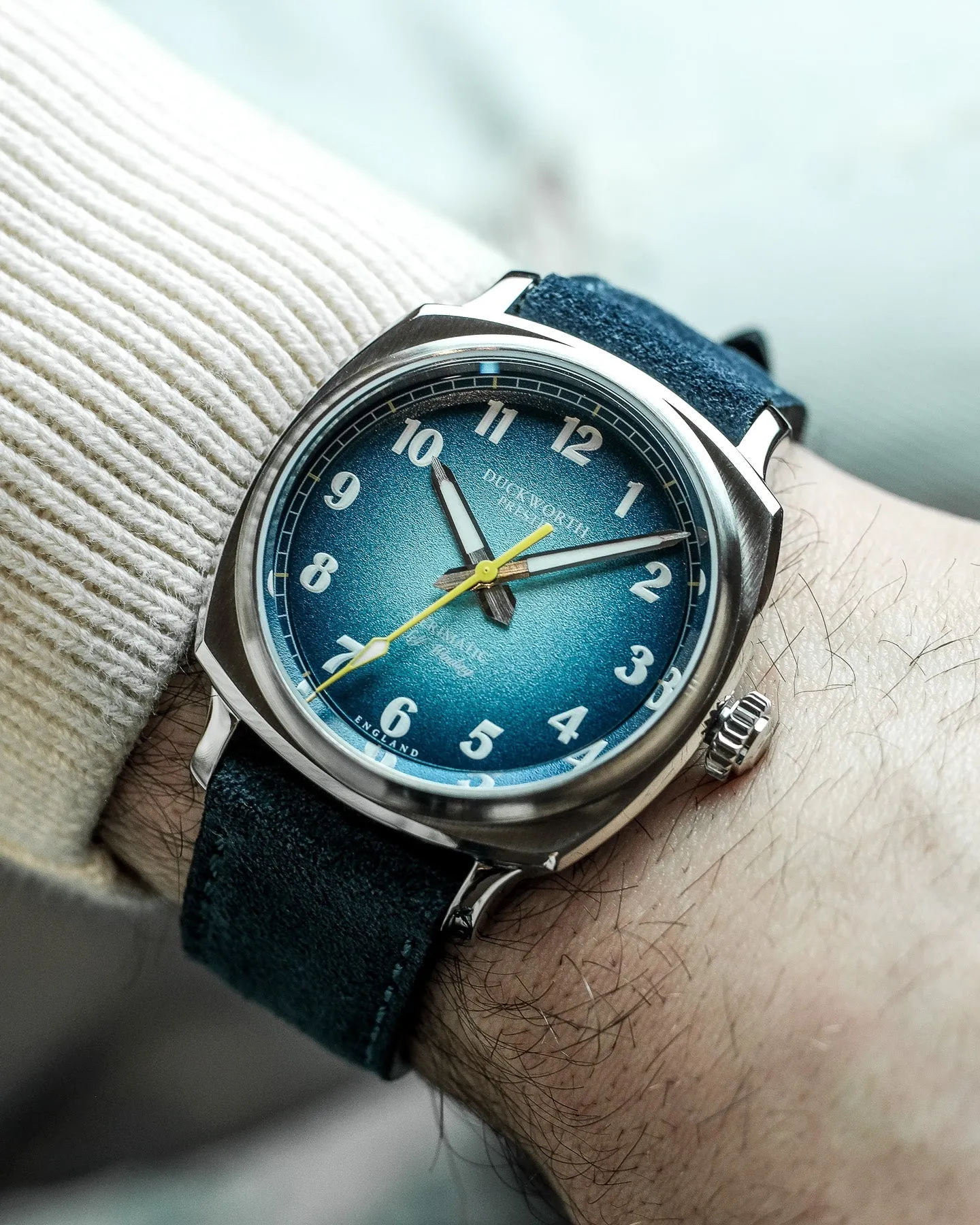 DP Watch VeriMTic Blue Fume Blue Suede