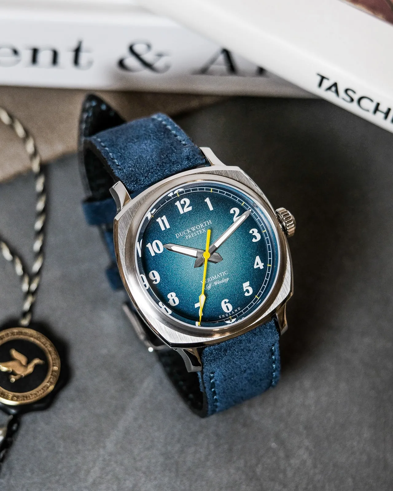 DP Watch VeriMTic Blue Fume Blue Suede