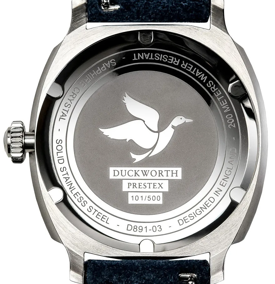DP Watch VeriMTic Blue Fume Blue Suede