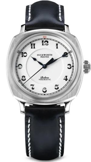 Duckworth Prestex Bolton Verimatic White Black Leather