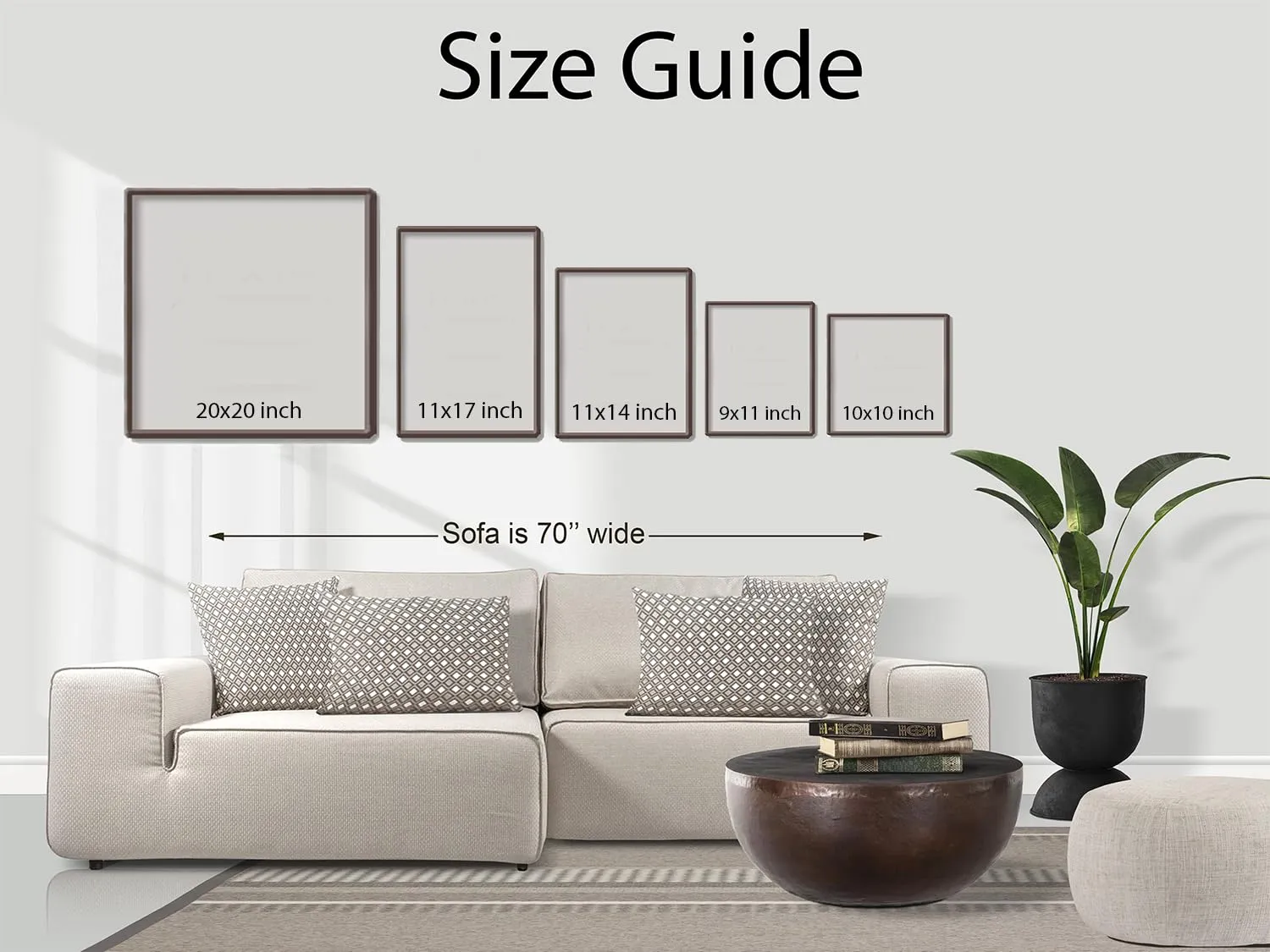 GADGETS WRAP Printed Photo Frame Matte Painting for Home Office Studio Living Room Decoration (14x11inch Black Framed) - High Rises Buildings In The Newyork City