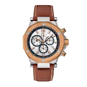 Gc Watches X72035g1s Men's Quartz Watch Silver 43 Mm