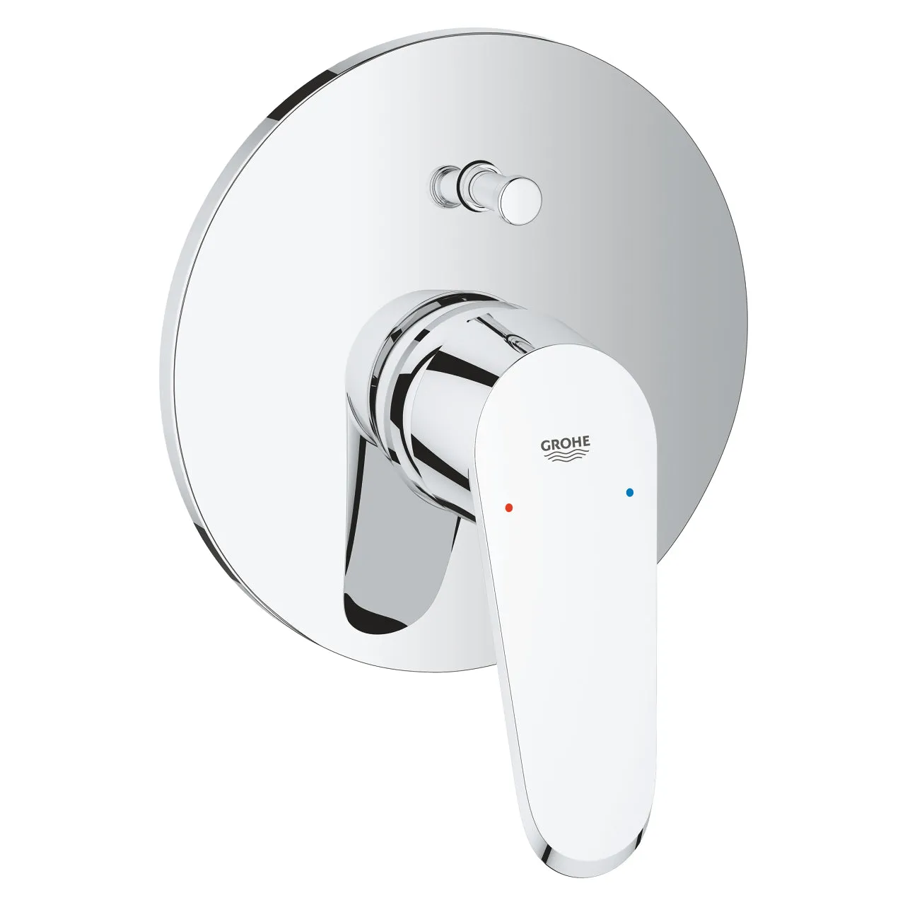 Grohe Eurodisc Cosmopolitan Single-Lever Bath Mixer in Chrome for High Pressure Systems - 19548002