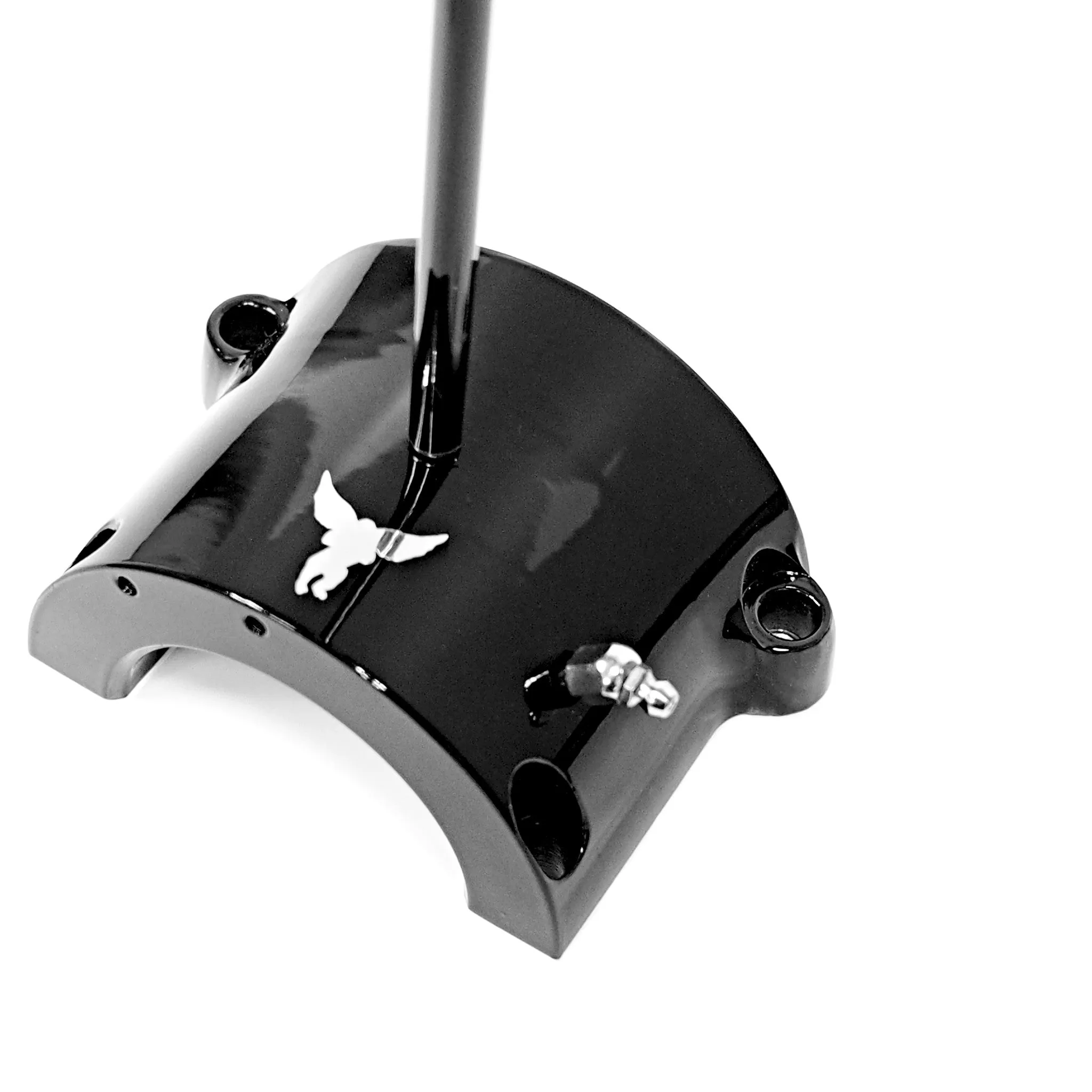 High in the Sky Continental Motors 0-200 C90 Airplane Engine Polished Chrome Piston Pinup Clock