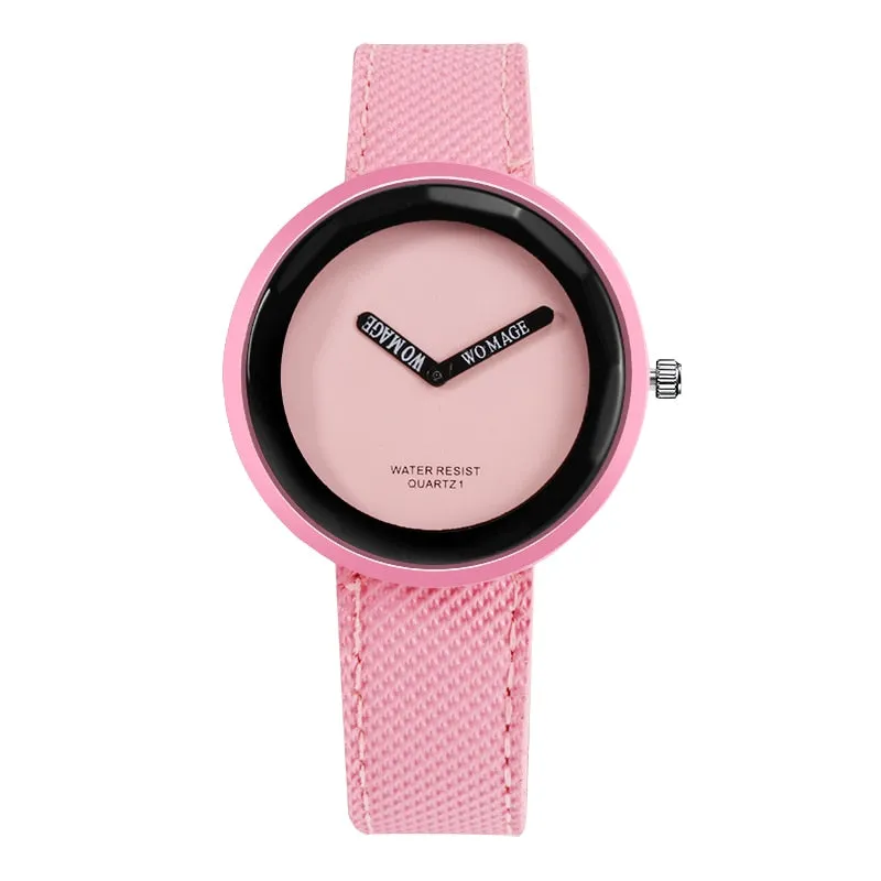 Hot Sale Fashion Women&#39;s Watches Leather Ladies Watch Women Watches Young Girl Watch Simple Clock reloj mujer relogio feminino