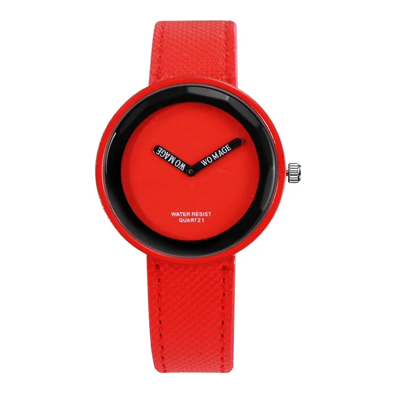 Hot Sale Fashion Women&#39;s Watches Leather Ladies Watch Women Watches Young Girl Watch Simple Clock reloj mujer relogio feminino