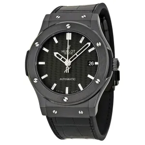 Hublot Classic Fusion Black Dial Alligator Leather Men's Watch 511.CM.1770.LR
