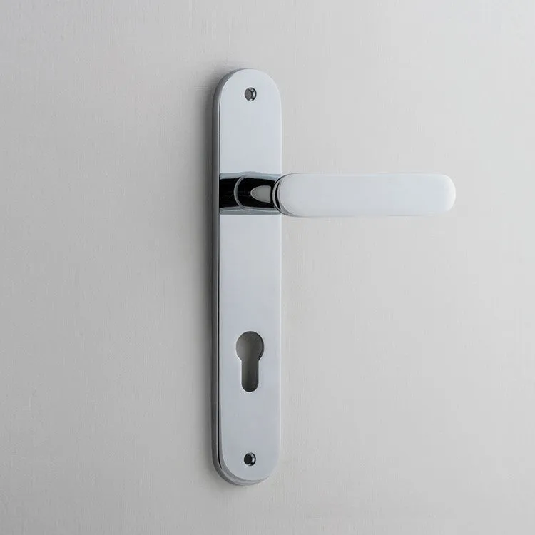 IVER BRONTE LEVER OVAL BACKPLATE