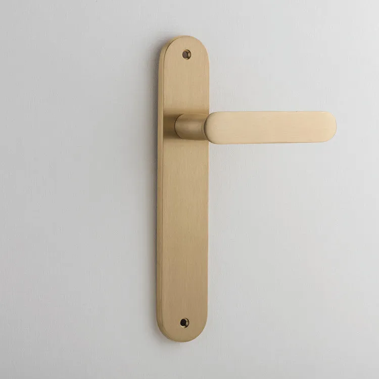 IVER BRONTE LEVER OVAL BACKPLATE
