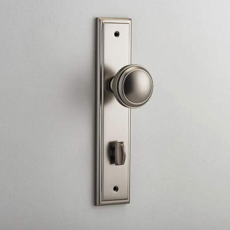 IVER PADDINGTON KNOB STEPPED BACKPLATE