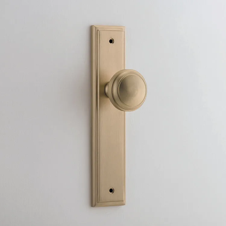 IVER PADDINGTON KNOB STEPPED BACKPLATE
