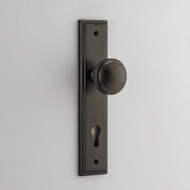 IVER PADDINGTON KNOB STEPPED BACKPLATE