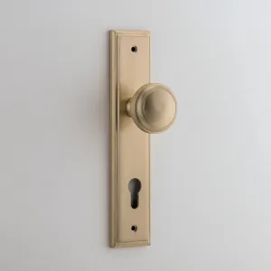 IVER PADDINGTON KNOB STEPPED BACKPLATE