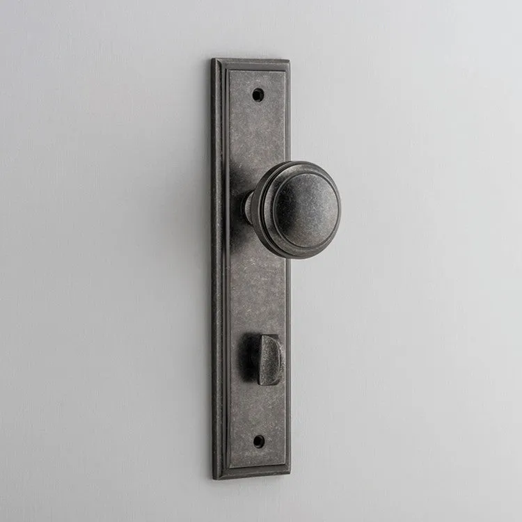 IVER PADDINGTON KNOB STEPPED BACKPLATE