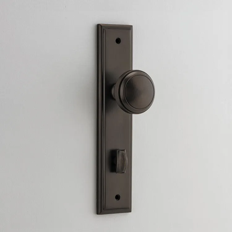 IVER PADDINGTON KNOB STEPPED BACKPLATE