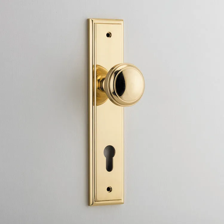 IVER PADDINGTON KNOB STEPPED BACKPLATE