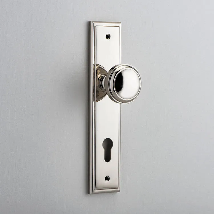 IVER PADDINGTON KNOB STEPPED BACKPLATE