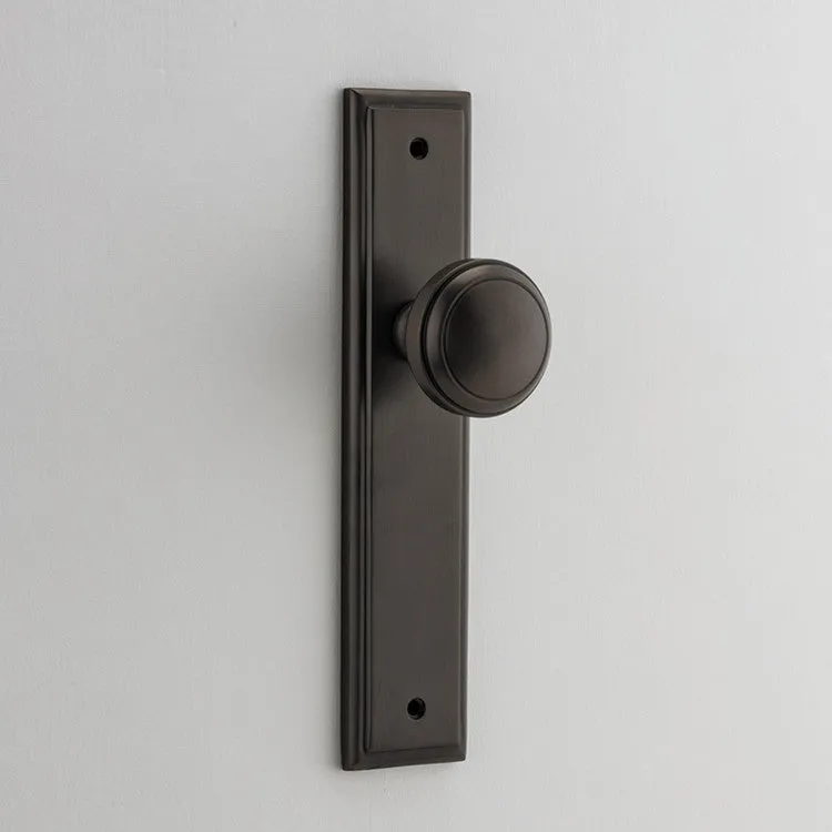IVER PADDINGTON KNOB STEPPED BACKPLATE