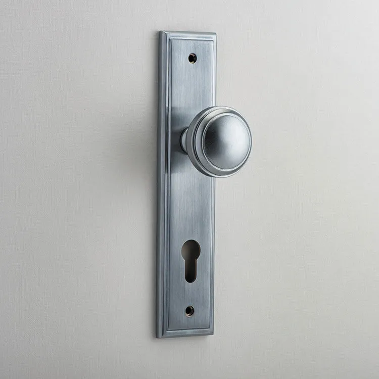 IVER PADDINGTON KNOB STEPPED BACKPLATE