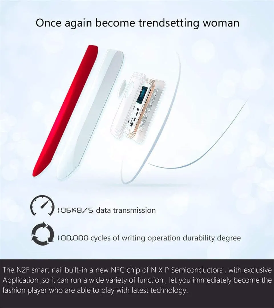 JAKCOM N2 Smart Nail NFC Multifunction Product Of Intelligent Accessories