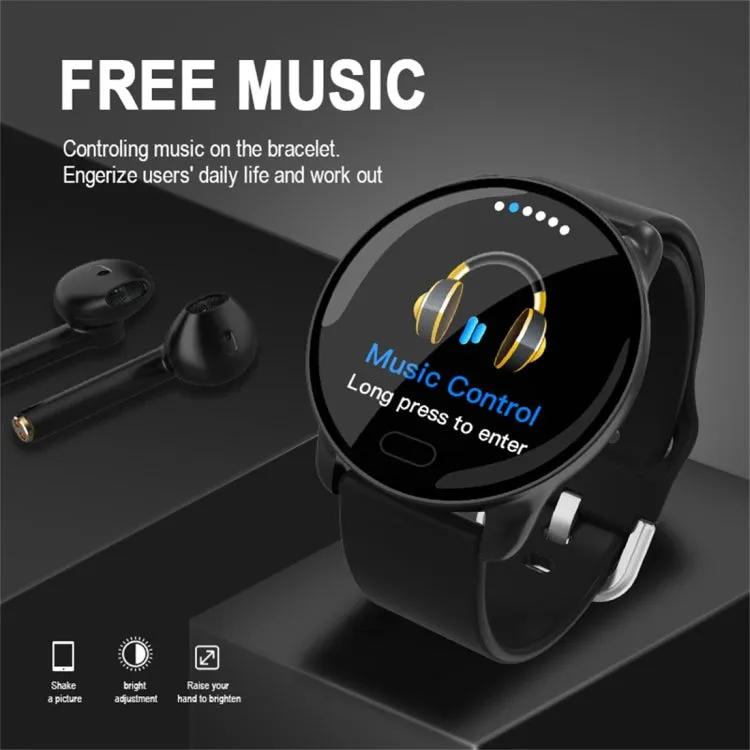 K9 Smart Health Monitor Bracelet with 1.22" Color Screen, Call and Sleep Alerts, Heart Rate, Blood Pressure, and Oxygen Tracking