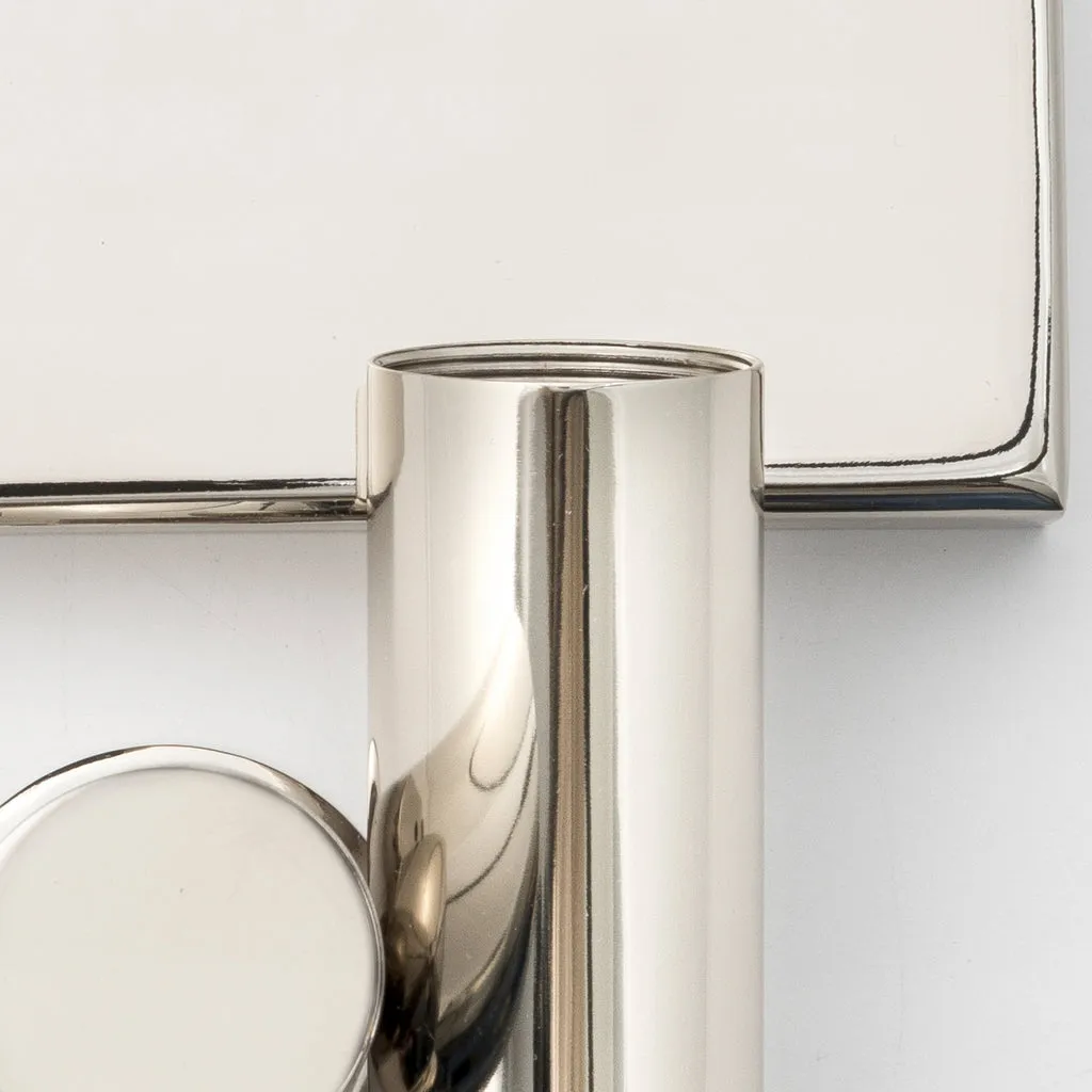 Kendal 2 Light Polished Nickel Sconce