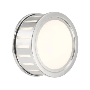 Kendal 2 Light Polished Nickel Sconce