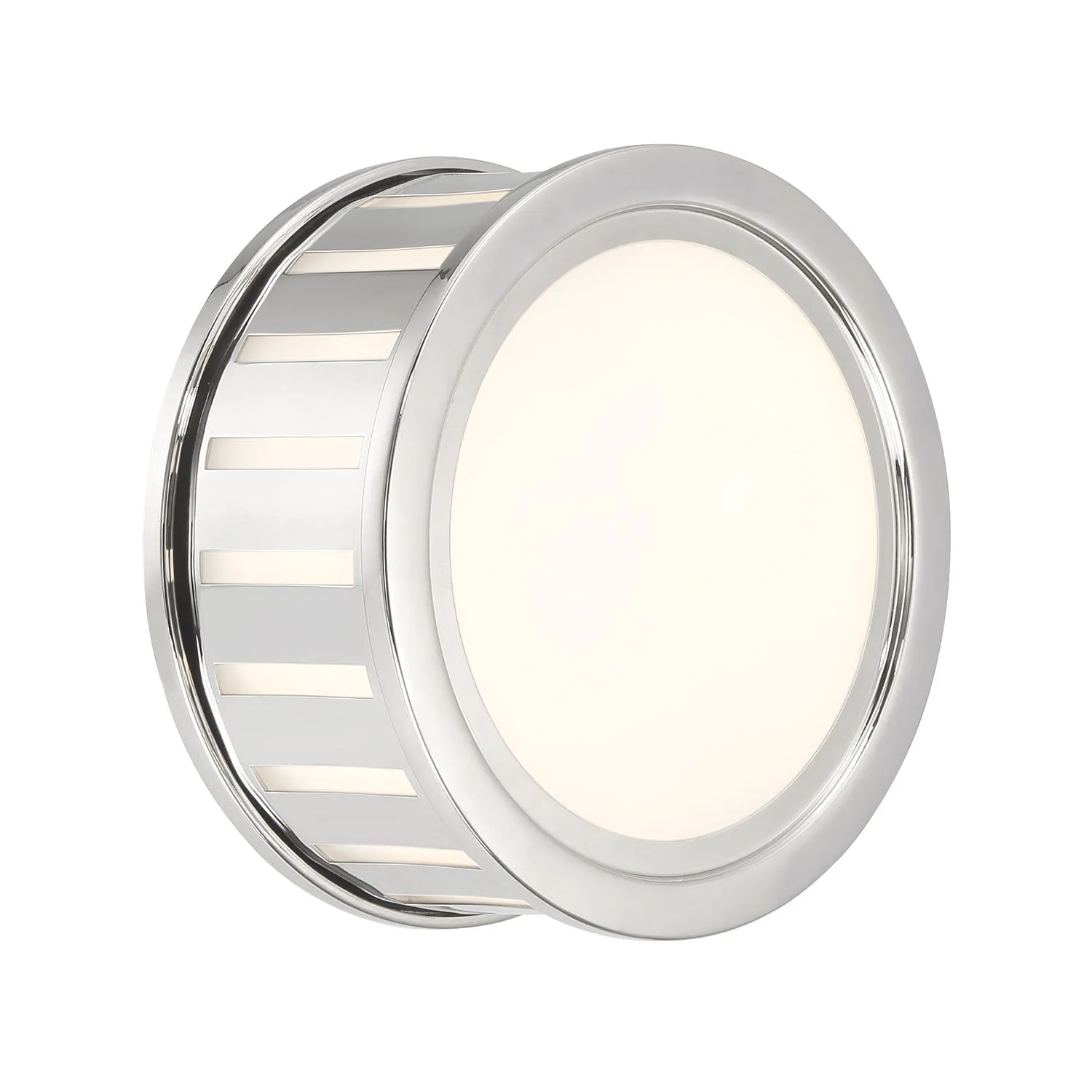 Kendal 2 Light Polished Nickel Sconce