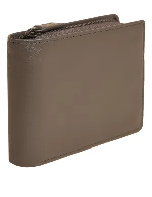 Leather Zip Bi-Fold Cardsafe™ Wallet