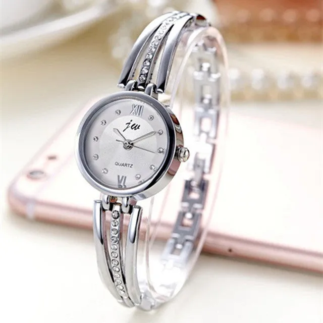 Luxury Brand Stainless Steel Bracelet watches For Women