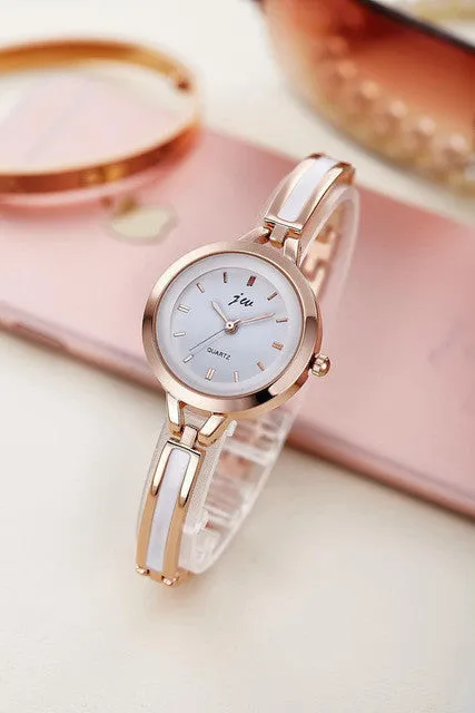 Luxury Brand Stainless Steel Bracelet watches For Women